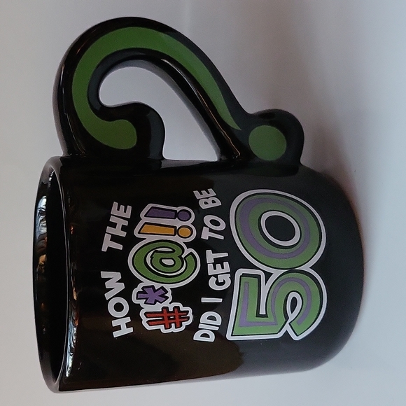 2001 Laid Back Coffee Mug How The #*@!! Did I Get To Be 50? - Picture 9 of 12